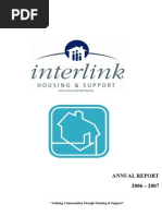 Interlink Housing 2006 2007 Annual Report