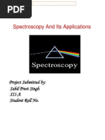 CBSE XII Chemistry Project Spectroscopy and Its Applications