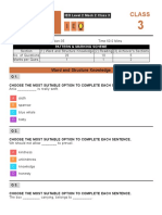 IEO Level2 Mock2 Class3