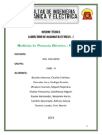 Informe 1 Máquinas Eléctricas