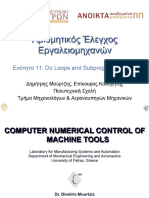 Open CNC Chapter 11 Do Loops and Subprograms PDF