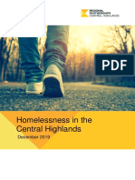 Homelessness in the Central Highlands - December 2019