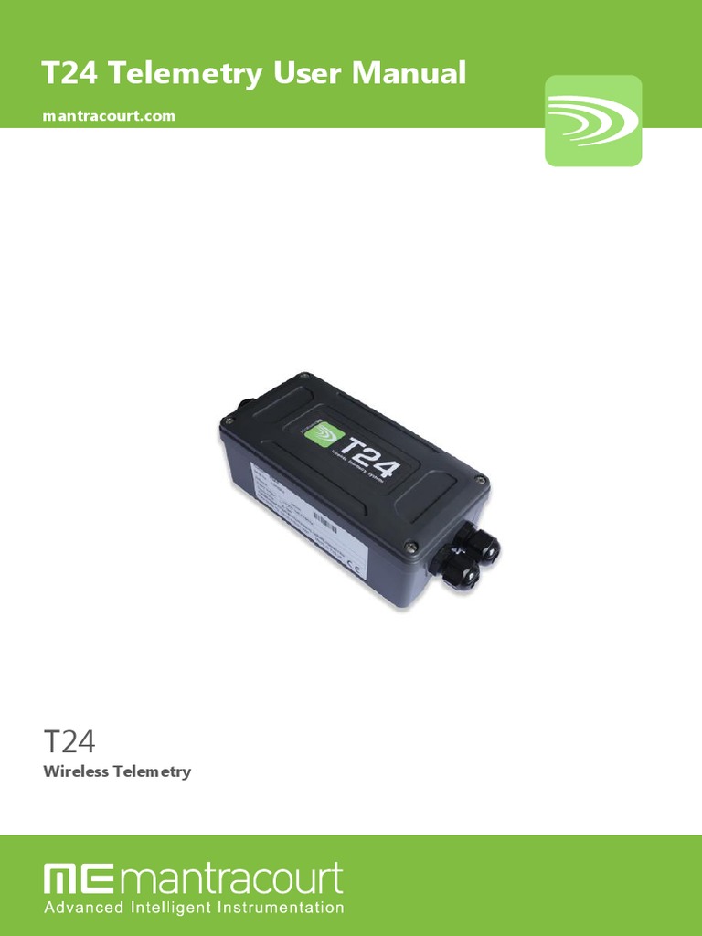 T24 Telemetry User Manual Overview | PDF | Telemetry | Radio