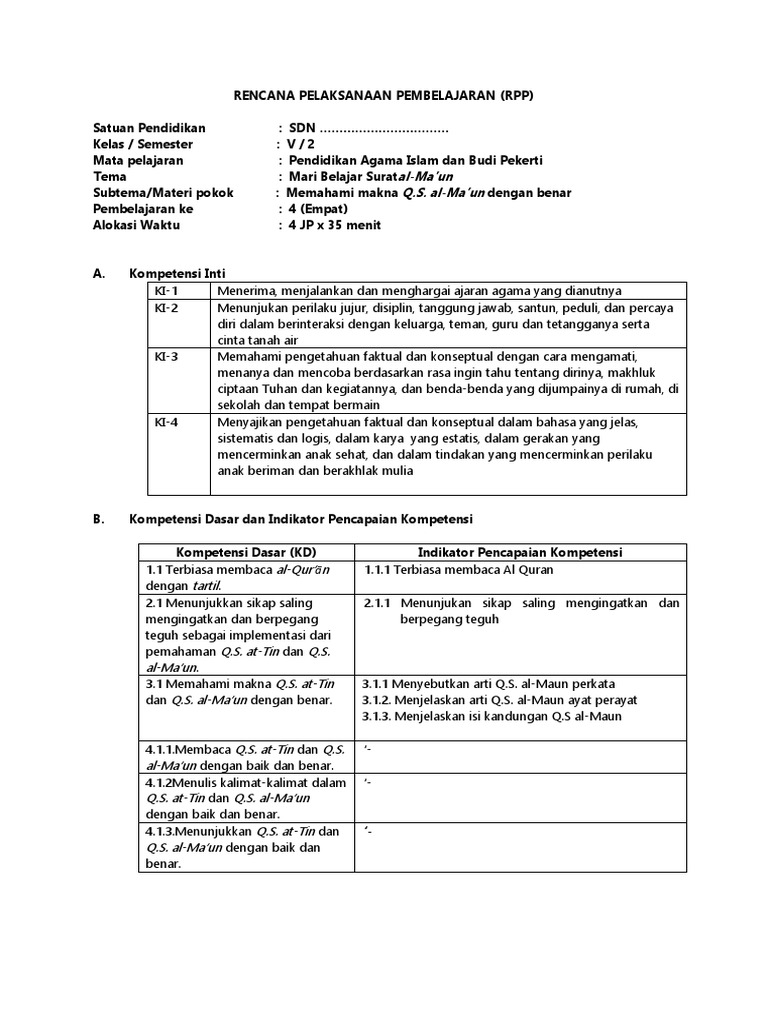Bab 6 Makna Qs Al Maun Docx