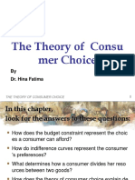 Consumer Theory (Economics)