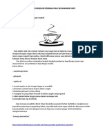 Egi TEKS PROSEDUR PEMBUATAN SECANGKIR KOPI