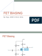 4 Field Effect Transistors Biasing (FETs Biasing)