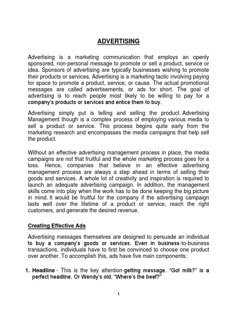 Advertising visual data 2