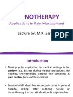 HYPNOTHERAPY_Applications in Pain Management