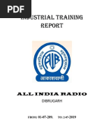 ALL INDIA RADIO, Dibrugarh Report (Main)