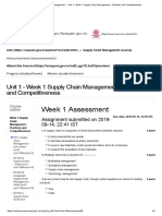 Supply Chain Management Practices Competitiveness