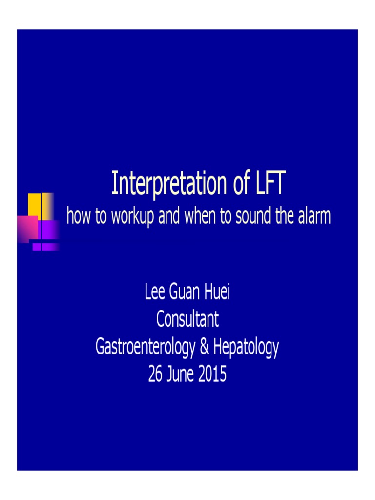 Abnormal LFT Patterns and Workup Guide | PDF | Gastroenterology ...