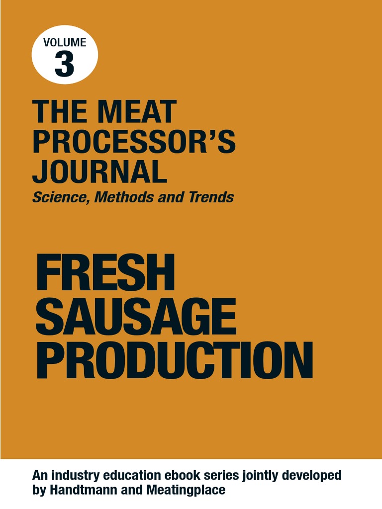 Meat Processors Journal v3 PDF | PDF | Sausage | Curing (Food Preservation)