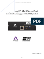 Apogee Symphony MKII SoundGrid User Guide
