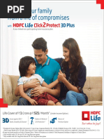 PP07201811639 HDFC Life Click 2 Protect 3D Plus - Retail - Brochure