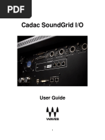 Cadac SG User Guide