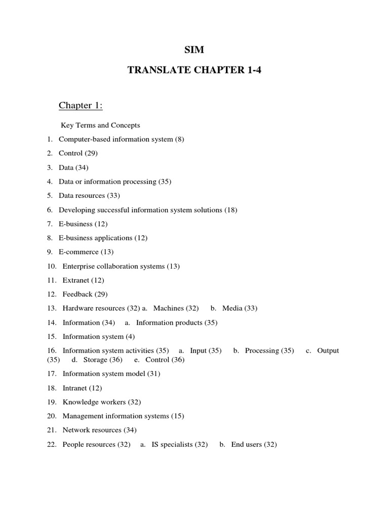 Sim 1-4 | PDF | Computer Data Storage | Information System
