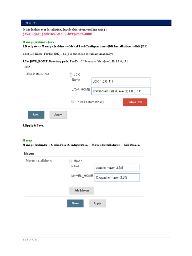 Jenkins Setup & Architecture Guide | PDF | Backup | Software Development