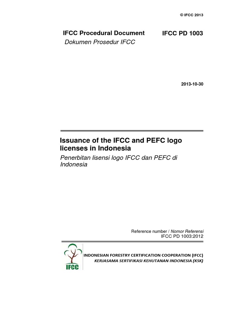 Standar Ifcc | PDF | Bisnis | Teknologi & Rekayasa