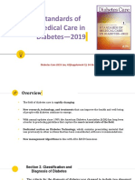 ADA 2019 Diabetes Management Guidelines