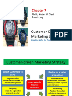 Marketing by Kotler & Amstrong CHP 7