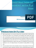 Construction of Embankment With Fly Ash