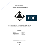 Lkti M-Nergy Itenas Itenas Bandung Kajian Potensi Pemanfaatan PDF