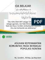 Askep Komunitas Kelompo Rentan