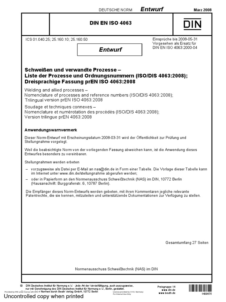 iso 4063