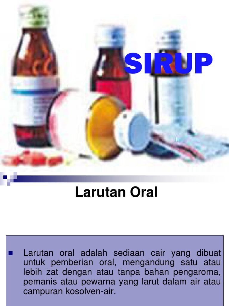 Sirup Dan Elixir PDF