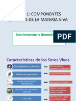 TEMA 1 LA NATURALEZA BÁSICA DE LA VIDA. Bioelementos y Biomoléculasi PDF