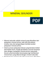 Mineral Sekunder