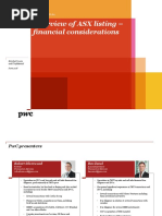 Overview of ASX Listing