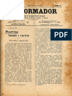 REFORMADOR 1 de Julho de 1908 Doutrina Teosofia e Espiritismo Parte IV 1