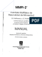 Manual Mmpi 2 PDF