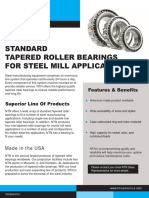 Standard Tapered Roller Bearings for Steel Mill Applications Taper 0410-1 Lowres