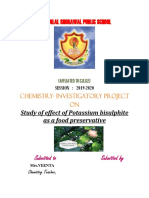Sunny Project of Class 12 Chemistry
