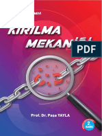 Kirilma Mekanigi (Fracture Mechanics) - Pasa Yayla - Birsen Yayınevi - 2. Baski 2019