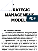 Strategic Management Models Guide