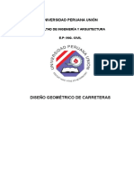Monografia de Diseno Geometrico de Carreteras PDF