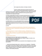 Marco legal sobre salud y seguridad laboral