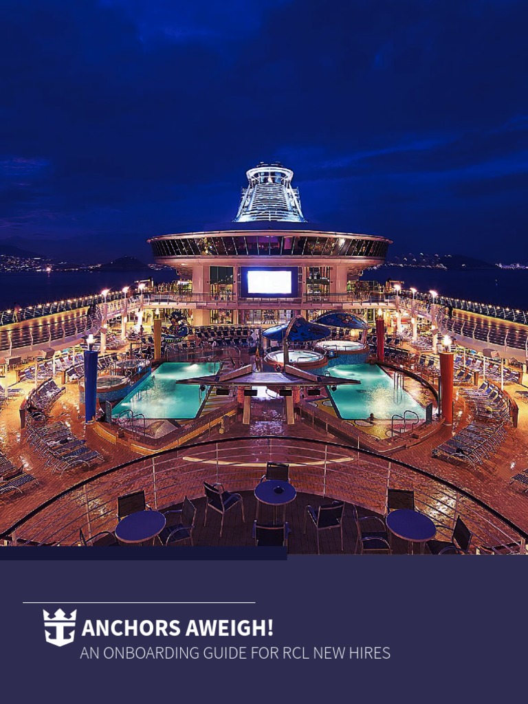 Royal Caribbean Onboarding Booklet PDF Baggage Debit Card