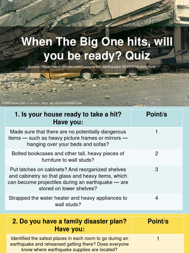 Potential Earthquake Hazards And Their Effects V2 Pdf Pdf