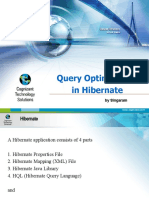 Query Optimization in Hibernate: by Singaram