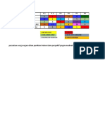 Jadwal Persentase