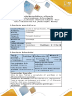 Guía de actividades y rúbrica de evaluación - Post - tarea- Evaluación Final POA (Prueba Objetiva Abierta).docx