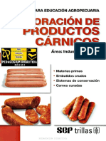 Elaboración de Productos Cárnicos PDF