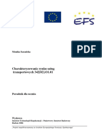 1 Charakteryzowanie Rynku Usług 342 (02) O1.01 U