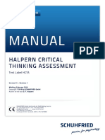 HCTA Test Manual