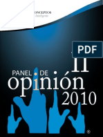 Panel de Opinion 2010